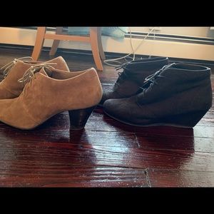 Two pairs of Booties